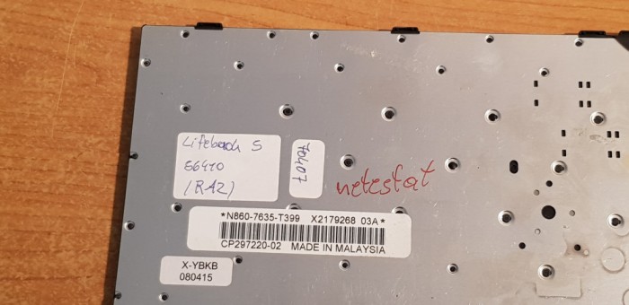 Tastatura Laptop Fujitsu N860-7635T399 netestata #70407RAZ