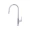 Baterie Bucatarie cu Dus Extractabil, Inox SUS304, Crom, FJ5543 ModernLight Concept