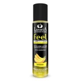 Lubrifianti cu arome - Luxuria Feel Lubrifiant cu Aroma Ultra Rezistent 60 ml Banane Confort Maxim Testat Dermatologic