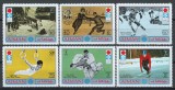 Ajman 1971 Mi 762/67 MNH - Jocurile Olimpice de iarna 1972, Sapporo (III)