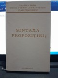 SINTAXA PROPOZITIEI - VALERIA BOTIS