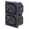 Conector Alimentare AC Spliter 10A 250V IEC C13 F