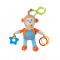 Jucarie pentru bebelusi Maimuta BabyMix STK13529M, Maro