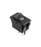 Intrerupator cu bec pentru far auto ASW-17 ON-OFF 4 pini 12V 35A cu retinere