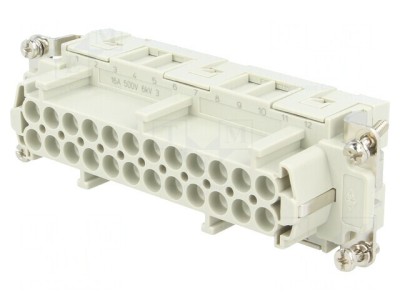 Conector HDC Feminin 24P 16A 104.27mm foto