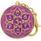 Breloc Forța Vieții și Mandala, amuletă feng shui de protecție &icirc;mpotriva ghinionului, Life Force metal solid auriu 11 cm