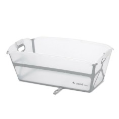 Cadita de baie cu pliere ultra-compacta, Jane, Oasis, Cu doua manere, 68 x 42 x 26 cm, Conform cu standardul european de siguran foto