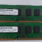 Kit 8 GB( 2 x 4 Gb ) MICRON (M T) DDR 3 PC3-10600 1333 MHz , Memorie PC Desktop