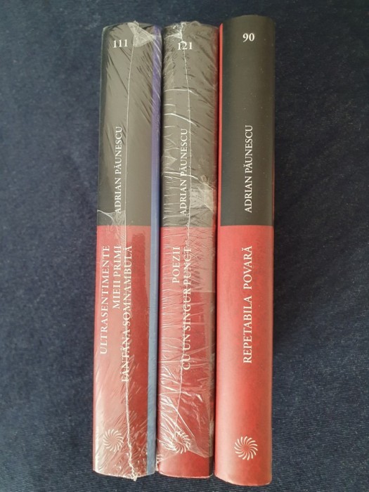 A. Paunescu &ndash; Ultrasentimente Repetabila povara Poezii cu un singur... (3 vol.)