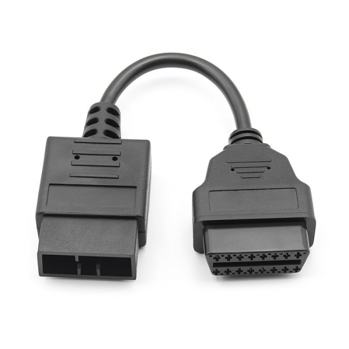 Cablu Adaptor De Diagnosticare Techstar&reg; OBD2 Cu 9 Pini La 16 Pini Pentru Subaru