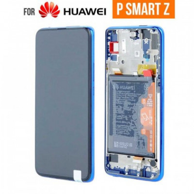 Display LCD cu Touchscreen Huawei P Smart Z, Albastru Service Pack foto