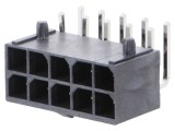 Soclu cablu-placă Mega-Fit 5,7mm 10 pini 23A