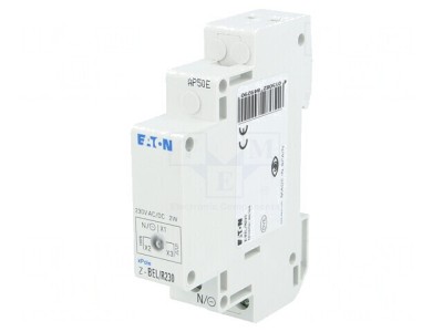 Lampă de control LED pentru şină DIN 230V foto