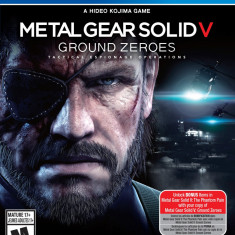 Joc PS4 Metal Gear Solid V GROUND ZEROES (PS4) si PS5 de colectie sigilat