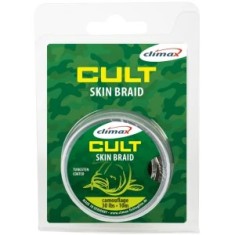 Fir Textil Cu Camasa Climax Cult Skin Braid Green 15m 30lbs foto