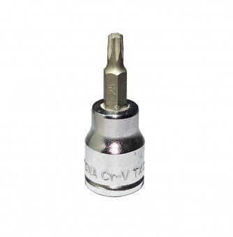 Bit torx T25 cu adaptor 1/4, 37mm foto
