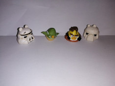 bnk jc Star Wars Angry Birds - lot 4 figurine foto