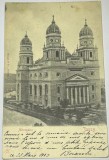 Carte poștală veche circulată 1903 - Mitropolia Iași