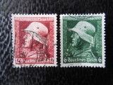 Germania Reich-in memoria soldatilor ucisi in primul razboi-serie completa-stamp, Stampilat