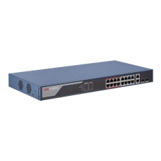 SWITCH. PoE Hikvision, port 10/100x 16 | Gigabit x 2, rackabil, carcasa metalica, &amp;quot;DS-3E1318P-EI&amp;quot; (timbru verde 2 lei) foto