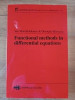 Functional methods in differential equations- Veli Mati Hokkonon, Gheorghe Morosanu