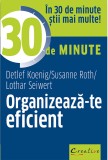 Organizeaza-te eficient in 30 de minute | Detlef Koenig, Susanne Roth, Lothar Seiwert, Didactica Publishing House