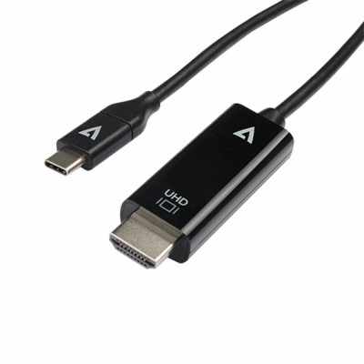 USB C to HDMI Adapter V7 V7UCHDMI-1M 1 m Black foto