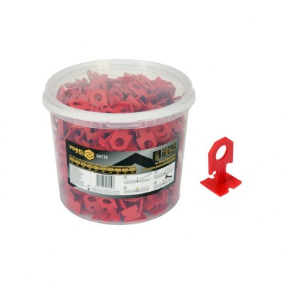 Clips 3mm pt sistem nivel. placi 400 buc Vorel 04739 foto