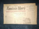 ZIAR ROMANIA LIBERA 3 MARTIE 1946
