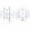 DELPHI BG9069 Disc frana