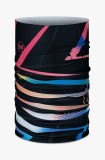 Buff fular &icirc;mpletit Reflective culoarea negru, cu model, 133665