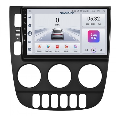 Navigatie Android Dedicata Mercedes ML W163 (1998-2005), 9Inch, 4Gb Ram, 64Gb Stocare, Bluetooth, WiFi, Carplay foto
