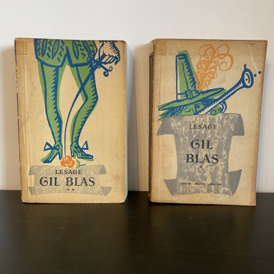 Alain-Rene-Lesage, Gil Blas, 1962, 2 voIume foto