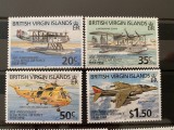 INSULELE VIRGINE BRITANICE 1998 Aviatie/ Aniversare Royal Air Force, serie MNH, Nestampilat