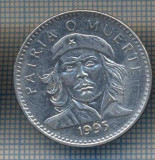 AX 1089 MONEDA - CUBA - 3 PESOS -CHE GUEVARA -ANUL 1995 -STAREA CARE SE VEDE, America Centrala si de Sud