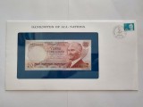 Turcia - 20 Lire 1970 - In plic de prezentare