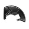 Protectie stropire disc frana Volkswagen Golf 4 (1j) (Hatchback + Combi), 08.1997-09.2006, fata, Stanga, metal