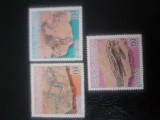 Libia-Fosile,fauna-serie completa,nestampilate MNH, Nestampilat