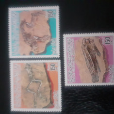 Libia-Fosile,fauna-serie completa,nestampilate MNH