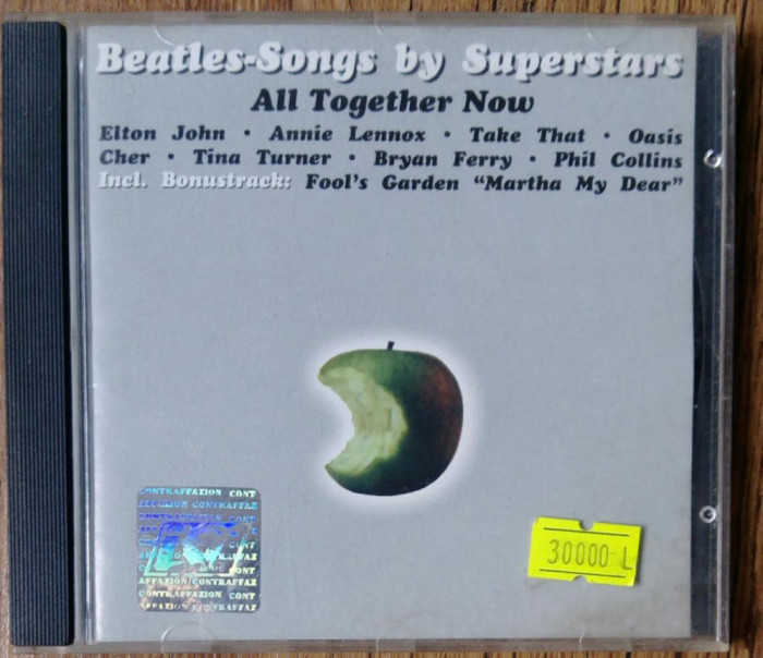 CD All Together Now. Beatles - Songs By Superstars