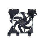 GMV radiator electroventilator Peugeot Partner, 1996-2008, 1,1 ;1,4; 1,6; 1,6 Hdi; 1,8; 1,8 D; 1,9 D; 2,0 ; 2,0 Hdi Benzina/Diesel, Fara AC, 100W/345, Rapid