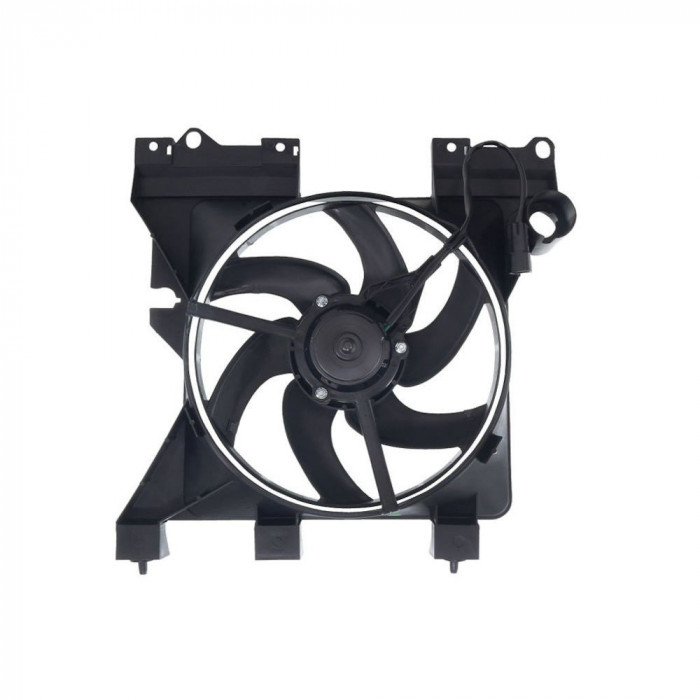 GMV radiator electroventilator Peugeot Partner, 1996-2008, 1,1 ;1,4; 1,6; 1,6 Hdi; 1,8; 1,8 D; 1,9 D; 2,0 ; 2,0 Hdi Benzina/Diesel, Fara AC, 100W/345