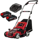 Einhell GE-SA 36/35 Li PXC + Twinpack CB + 4514095 - Scarificator gazon 350 mm + Set 2 acumulatori si incarcator Li-Ion 18 V 2.5 Ah