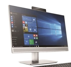 Sistem All-in-One HP EliteOne 800 G3, 23.8", Full HD, i5-7500, 8GB RAM, 256GB SSD, Webcam, Touchscreen, Windows 10 Pro