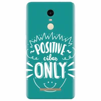 Husa silicon pentru Xiaomi Remdi Note 3, Positive Vibes foto