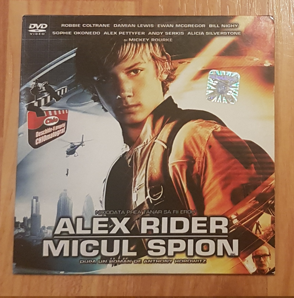 DVD film - Alex Rider, micul spion (Alex Rider Stormbreaker), Romana |  Okazii.ro