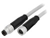 Cablu HARTING pentru senzori automatizări 3 pini 10m PVC cu mufă M8