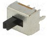 Intrerupator glisant, 2 pozitii, DPDT, ON-ON, CANAL ELECTRONIC - SS008B-02P-22