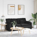 VidaXL Canapea modulară cu perne, negru 3321119