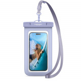 Husa universala pentru telefon, Spigen Waterproof Case A601, Aqua Blue